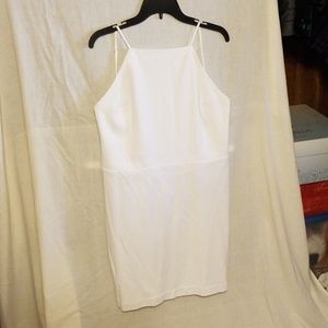 Size 14 White Backless Victoria's Secret Dress